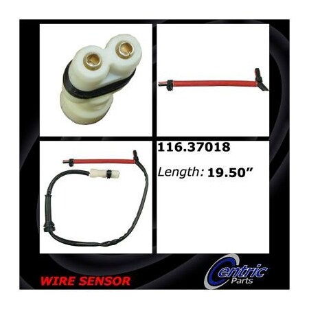 Centric Brake Pad Sensor Wires, Parts 116.37018